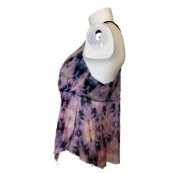 Ava & Viv purple swim cover up shirt padded plus size 14W - Picture 2 of 6